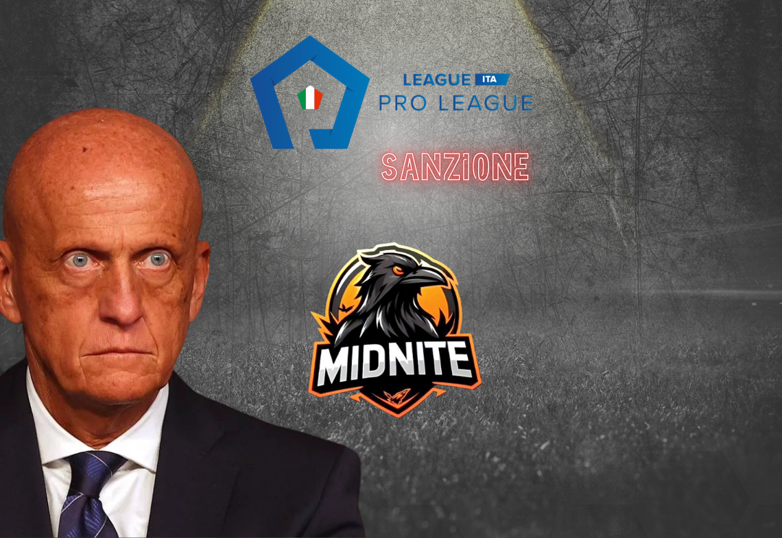 Sanzione Esemplare in ProLeague: MIDNITE Estromesso dalle Competizioni